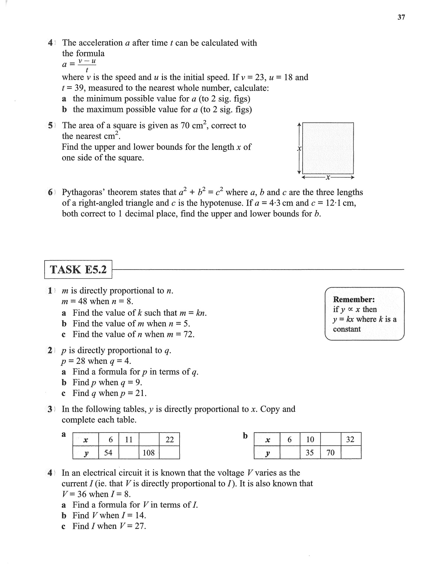 Essential Mathematics for GCSE - Higher - Homework Book